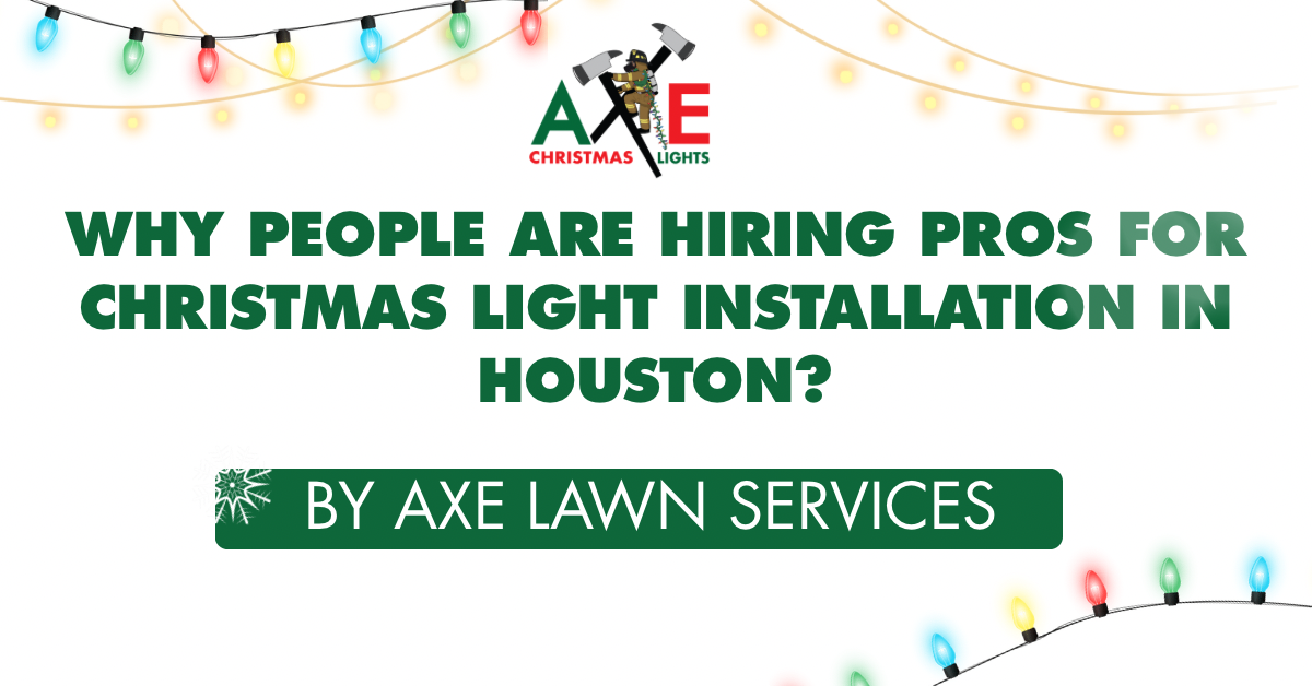 Why People Are Hiring Pros for Christmas Light Installation In Houston